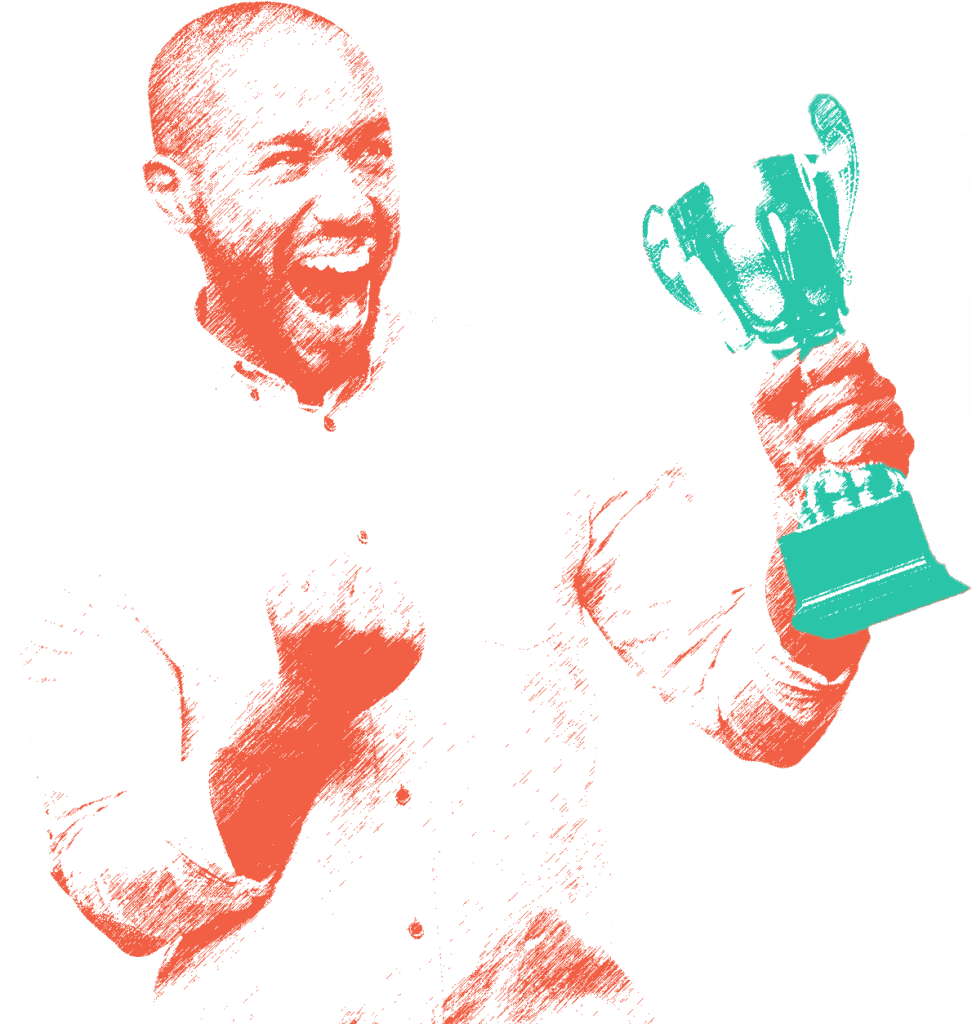 black-businessman-happy-expression-award-trophy